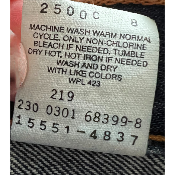 Vintage Levis 550 Mom Jean Womens Size 8 Blue Relaxed Fit Tapered Leg - Picture 3 of 12